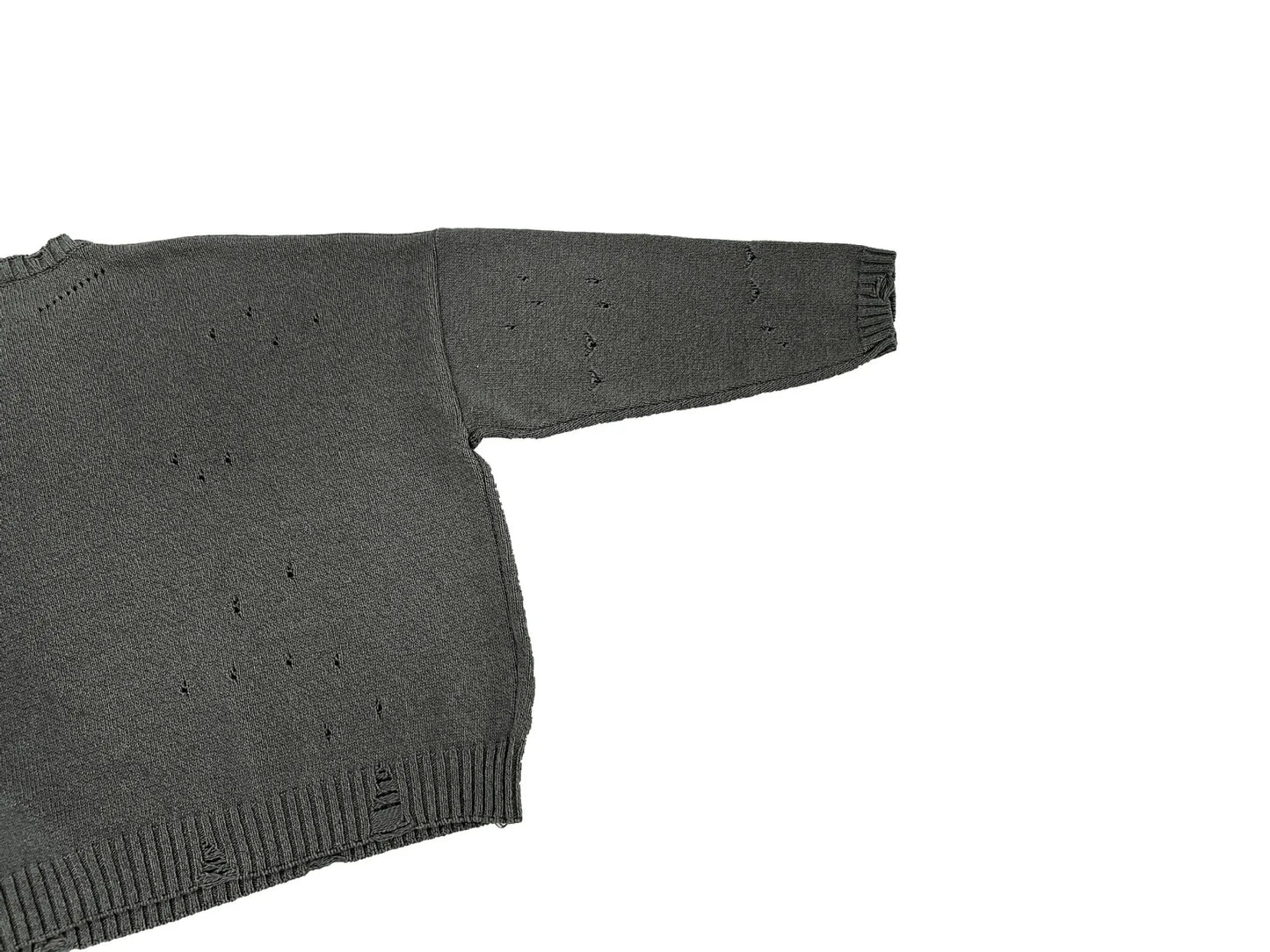 New 2023 Men Luxury Under my car Holes gentleman Classic Cotton Knit Casual Sweaters pullover Asian Size High Drake #49 Street King Limited