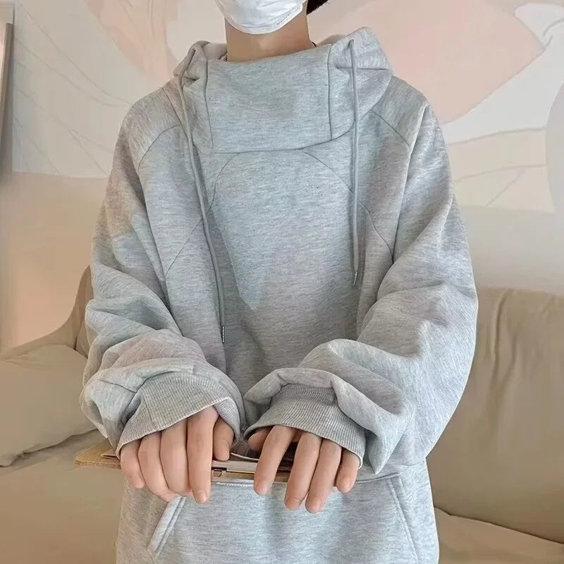 Sadcore Washed Oversized Hoodie Street Style Staple