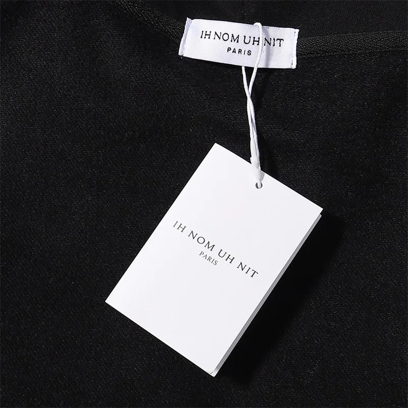 Black Rice White IH NOM UH NIT Hoodies Roses Masked Men Printing Loose Casual Lovers Men Woman Pullover Sweatshirts Street King Limited