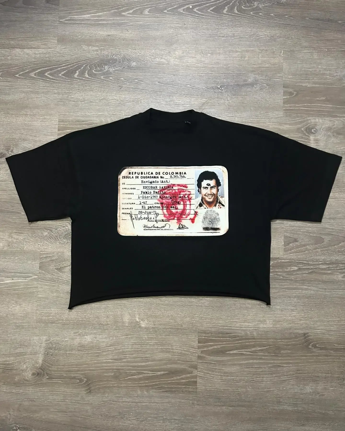 Summer Streetwear Portrait Pattern Print Oversized T-Shirt Men's Gothic Casual Versatile Loose Short Sleeve Top Couple Style Street King Limited