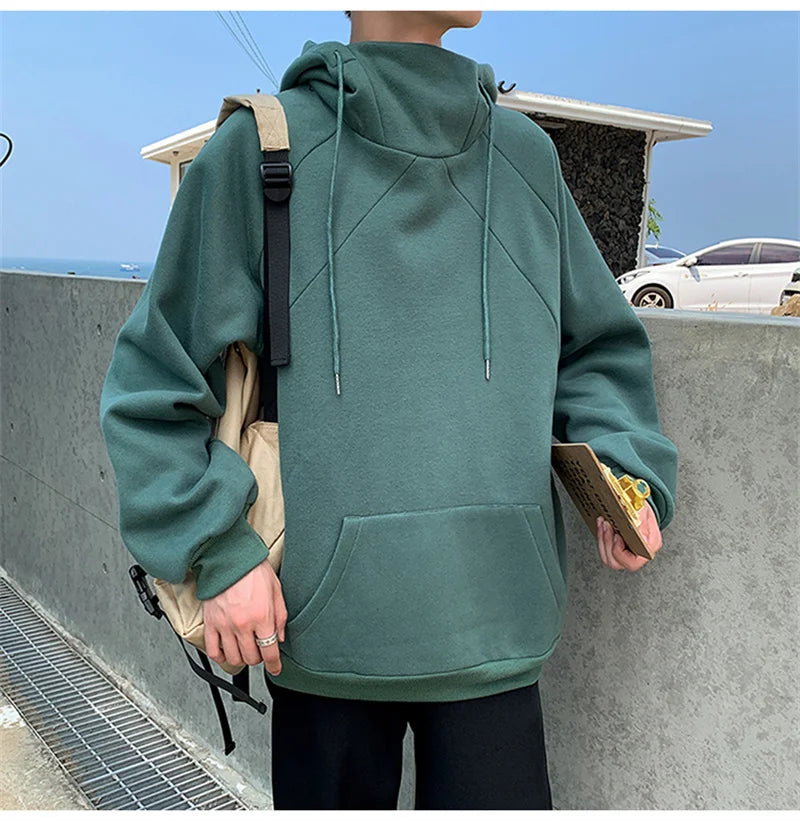 Sadcore Washed Oversized Hoodie Street Style Staple