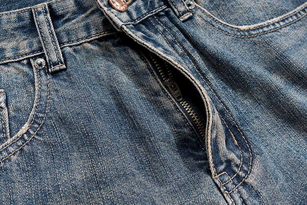 Y2k High Street Washed Blue Baggy Jeans for Men Straight Ropa Hombre Wide Leg Casual Denim Trousers Oversize Loose Cargo Pants Street King Limited