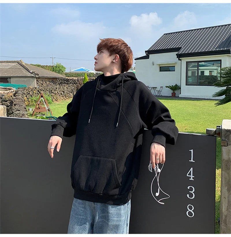 Sadcore Washed Oversized Hoodie Street Style Staple