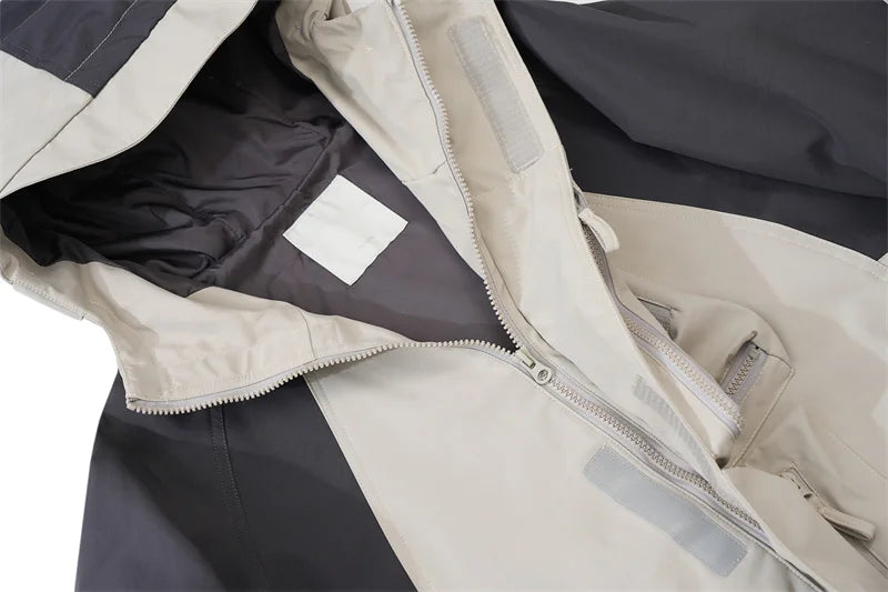 Undermycar 2023 Deconstructor Contrast Zipper Windbreaker Coat Street King Limited