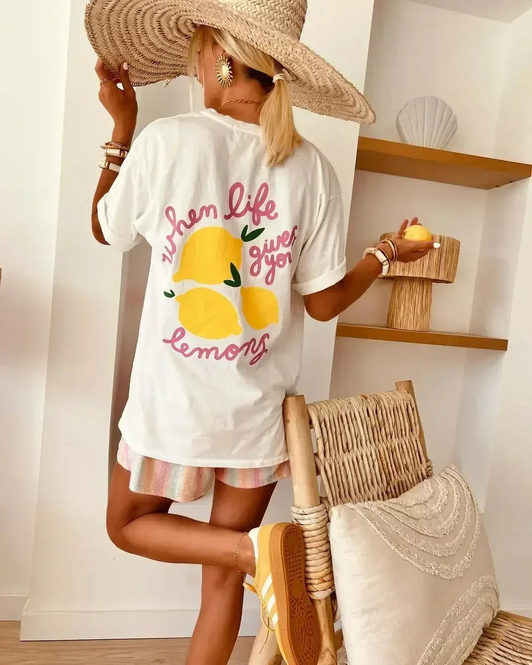 Casual Lotus Eyed Graphic T Shirts Streetwear Gothic Harajuku Clothes All Cotton Oversized Y2k Tops Goth Women Clothing Street King Limited