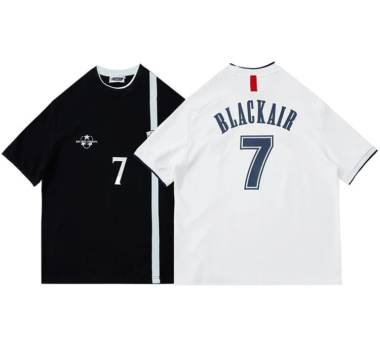 Summer American retro high street niche tops trendy brand ins fashion design oversize couple short-sleeved T-shirt y2k tops emo Street King Limited