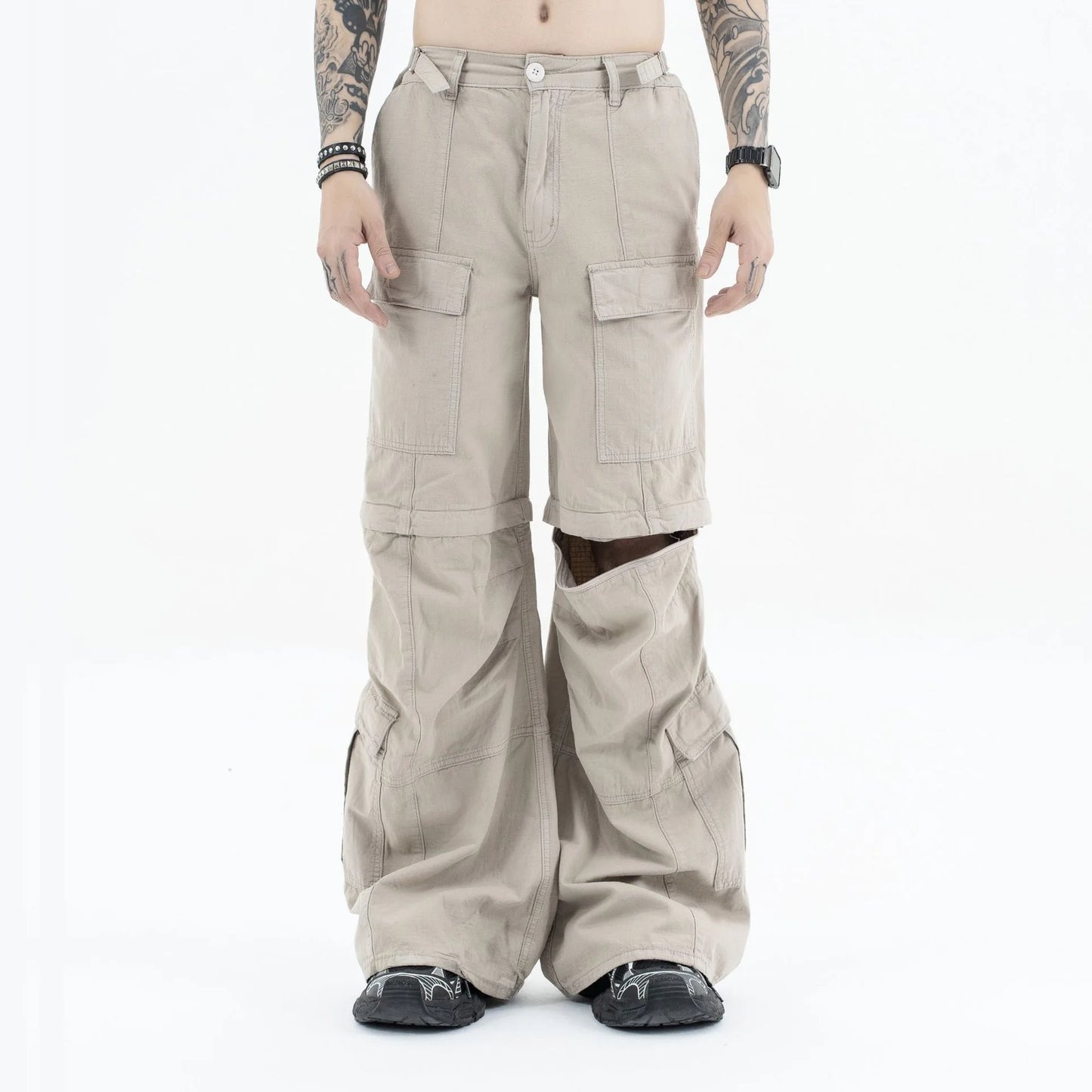 2024 autumn and winter new cargo pants utility cargo pants