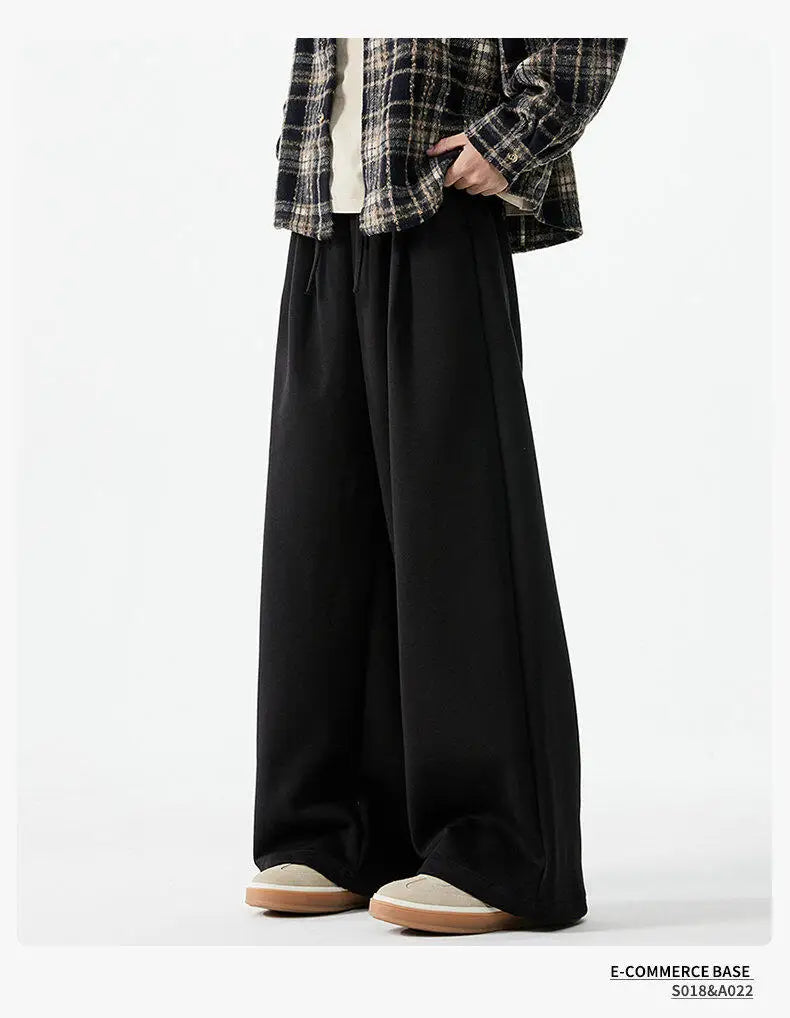 men women loose casual streetwear fashion wide leg sport pants jogger sweatpants hip hop trousers baggy pants unique joggers style 1586