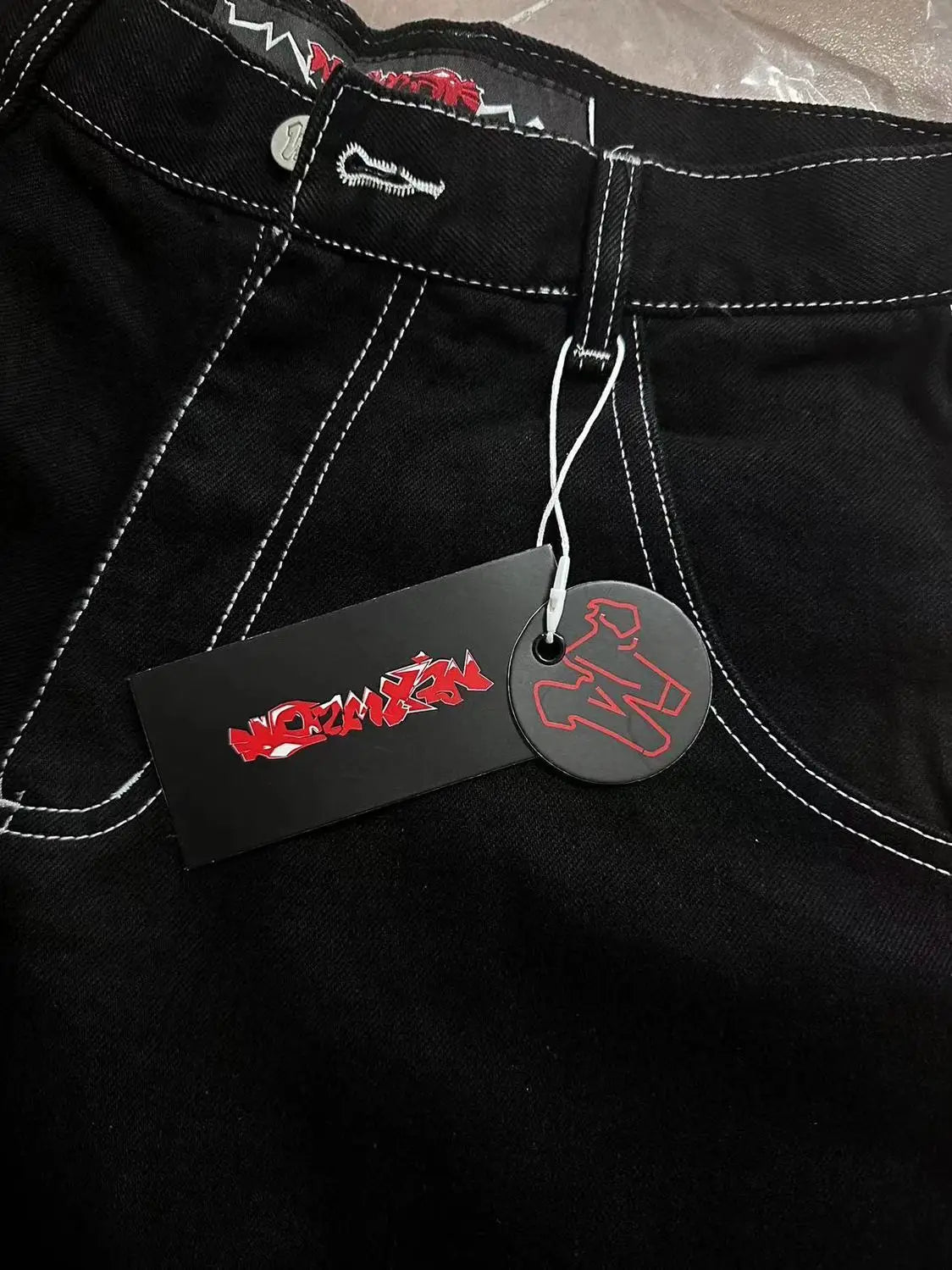 Shorts skateboarding trend mens and womens universal jeans cropped pants joggers skinny men hip hop harajuku cargo pants Street King Limited