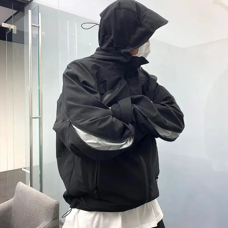 Undermycar Deconstruction Function Men's and Women's Charge Coat Street King Limited
