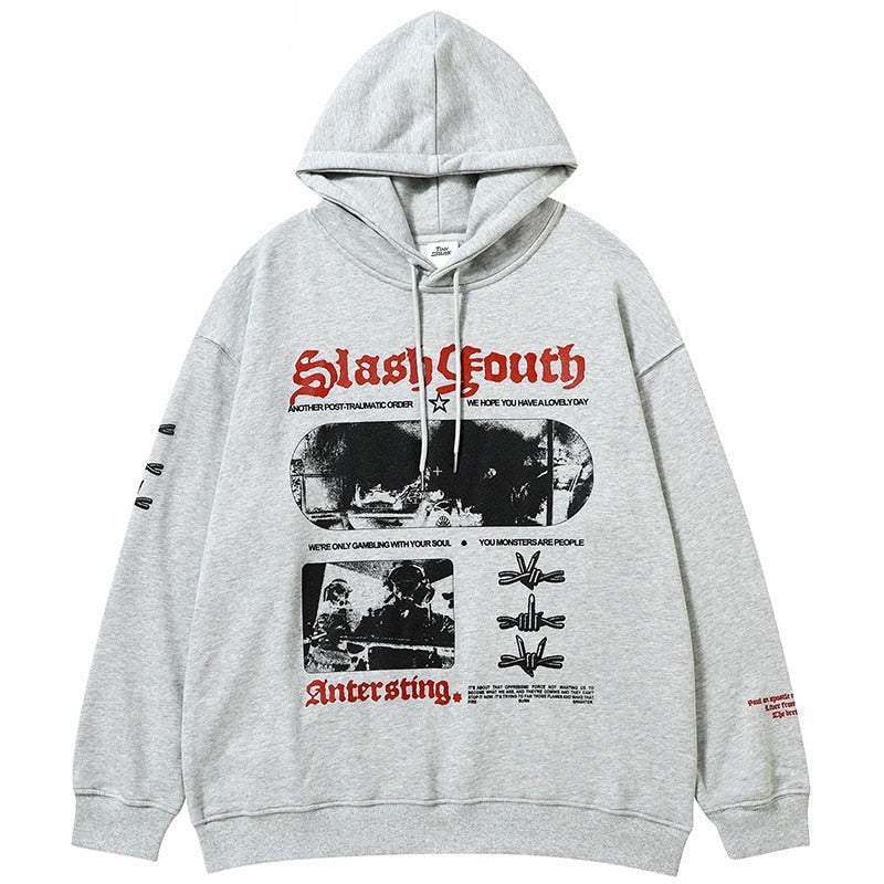 "Lost Souls" Unisex Men Women Streetwear Graphic Sweater Daulet Apparel