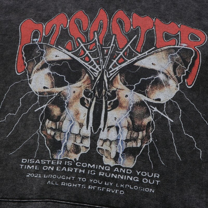 "Booster" Unisex Men Women Streetwear Graphic Hoodie Daulet Apparel