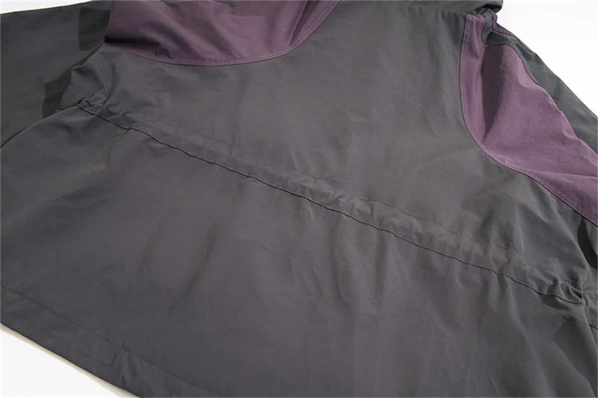 2024 new grai lz brand fashion solid high street muti functional interchange jacket unique default style 102
