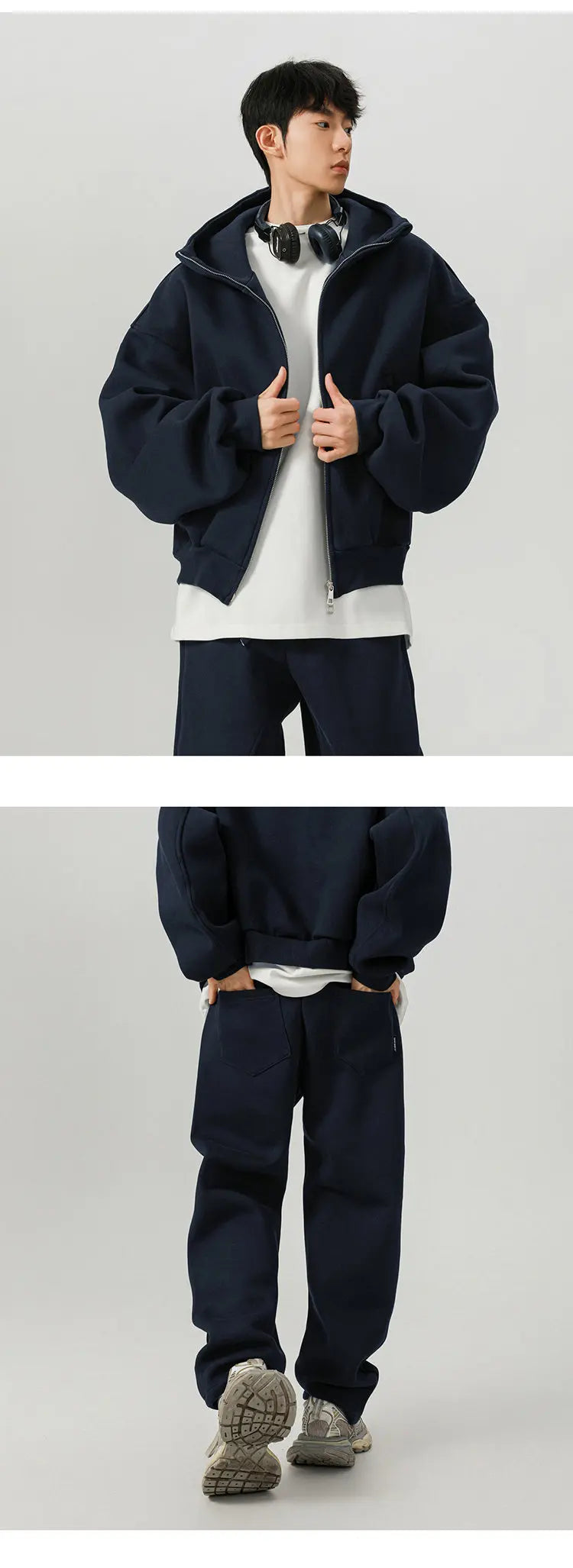 men sport sets hood coat pant streetwear loose casual hoody short sweatshirt jacket trouser women hoodie sweatpant tracksuit unique joggers style 2801