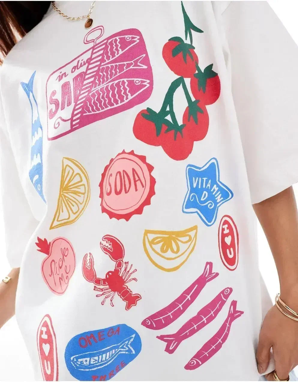Lemon Graphic T Shirts Casual Streetwear Harajuku Washed Cotton Gothic Clothes Oversized Y2k Top Couples Goth Women Clothing Street King Limited