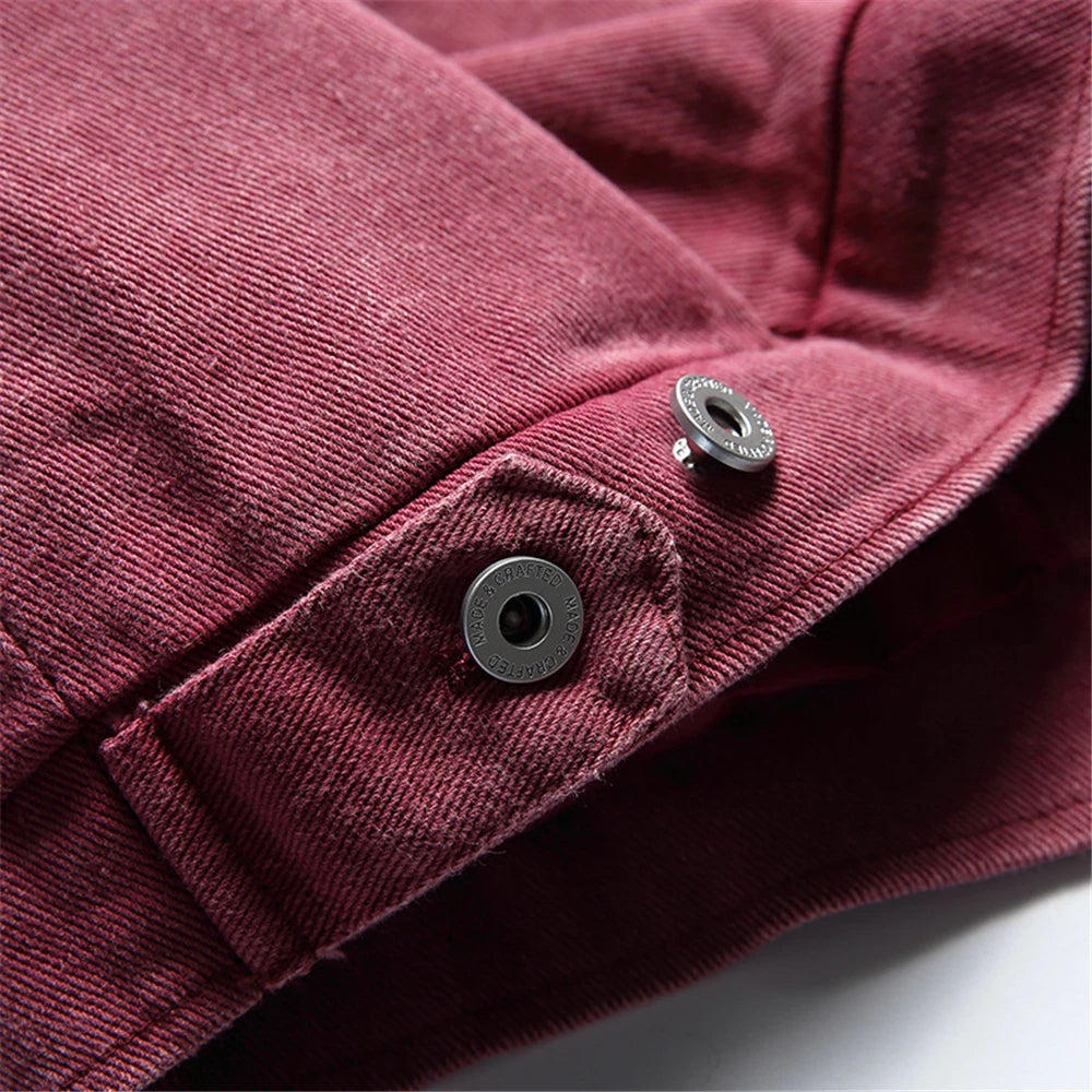 vintage denim jacket men loose casual zipper coat harajuku hip hop streetwear jackets trendy design jacket for men unique jeans style 1928