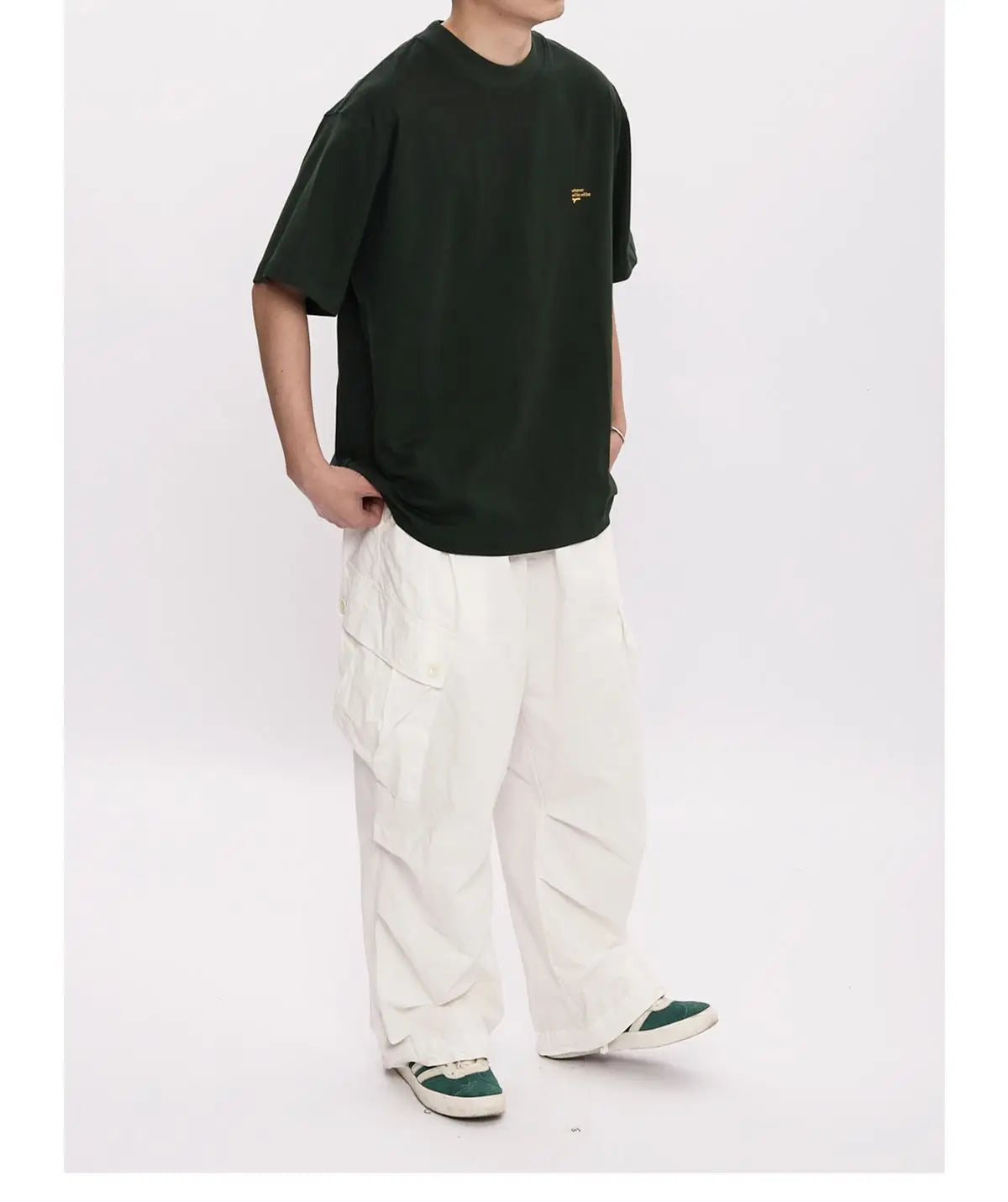 Summer Korean style loose simple short sleeved T shirt men casual y2k street solid color Harajuku round neck half sleeved top Street King Limited