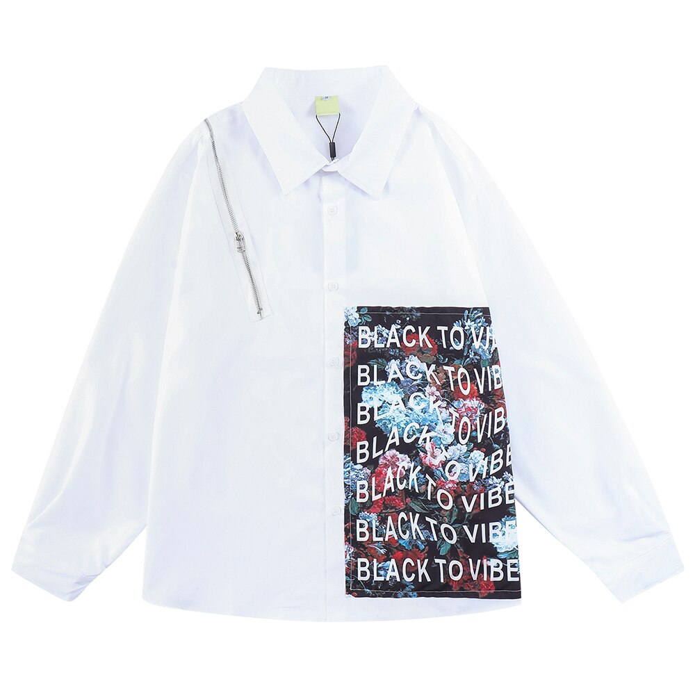 "Fake Love" Unisex Men Women Streetwear Graphic Shirt Daulet Apparel