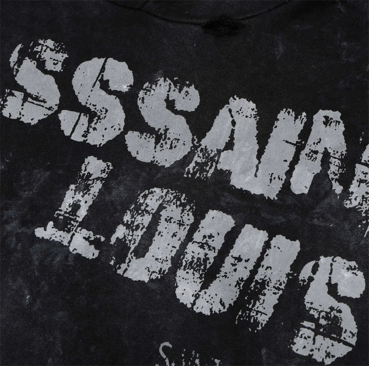 SSAINT LOUIS Vintage Fashion High-Street Retro Casual Loose Letter Printed Hooded Sweatshirt Hoodies Street King Limited