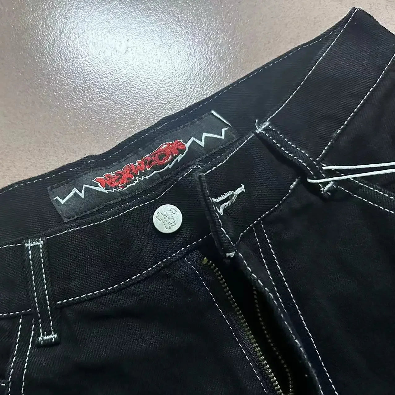 Shorts skateboarding trend mens and womens universal jeans cropped pants joggers skinny men hip hop harajuku cargo pants Street King Limited