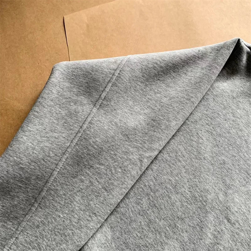 Vintage Layered Fashion Hoodie High-Street Favorite
