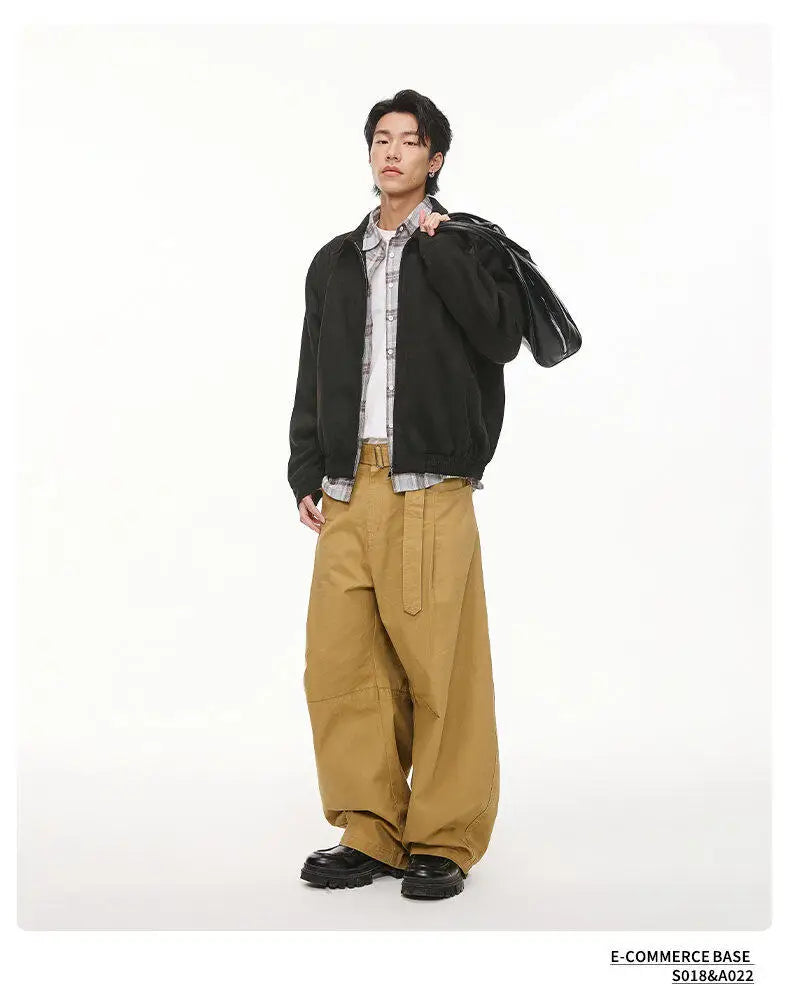 2025 spring short coat mens korean streetwear fashion loose casual bomber jacket women plus size autumn coat outerwear unique shorts style 280