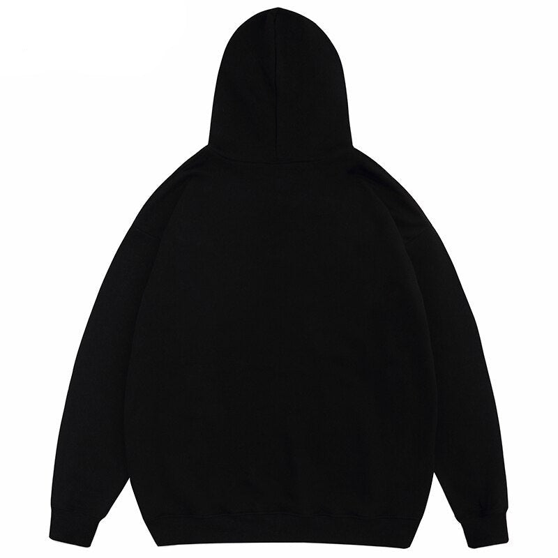 "Bow Down" Unisex Men Women Streetwear Graphic Hoodie Daulet Apparel