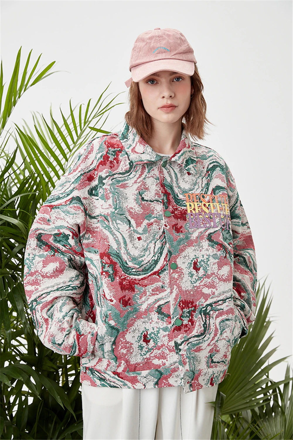vintage jacket for men 2023 autumn harajuku retro graphic coat man loose varsity jackets casual outwear streetwear men clothing unique default style 1530