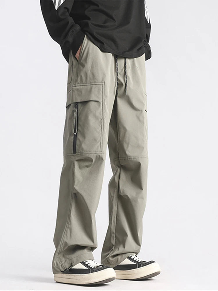 autumn mens cargo pants casual hip hop multi pocket trousers streetwear techwear sweatpants functional baggy pantalones hombre 1 unique joggers style 219
