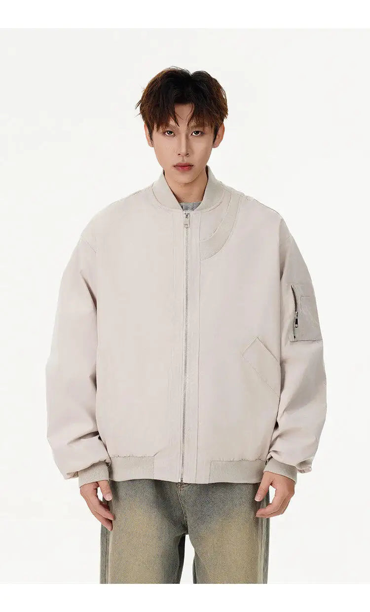 fashion spring autumn jacket men women streetwear fashion loose casual techwear bomber jacket cityboy baseball coat outerwear unique default style 660