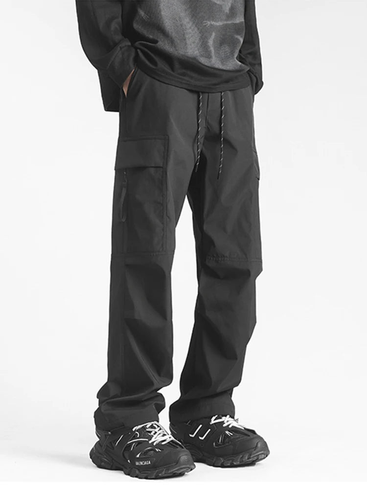 autumn mens cargo pants casual hip hop multi pocket trousers streetwear techwear sweatpants functional baggy pantalones hombre 1 unique joggers style 218