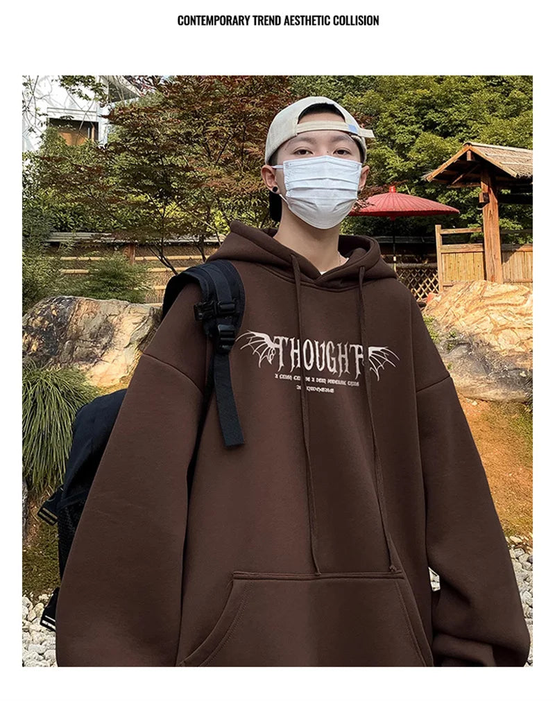 Skatercore Flame Bold Hoodie Cold-Weather Flex