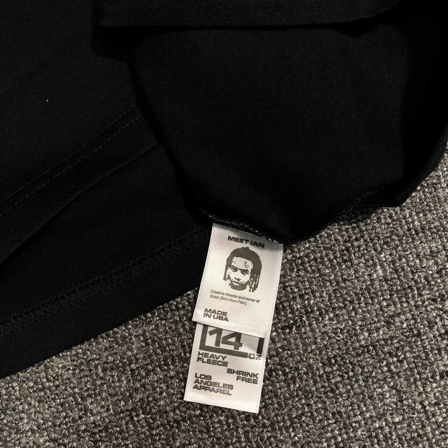 New 22 Sicko Black&Coffee Born From Pain IAN CONNOR T Shirts T-Shirt Hip Hop Skateboard Street Cotton T-Shirts Tee Top kenye #32 Street King Limited