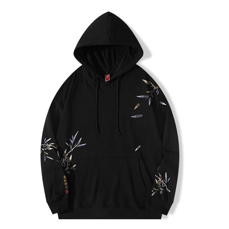 "Bamboo" Unisex Men Women Streetwear Graphic Hoodie Daulet Apparel