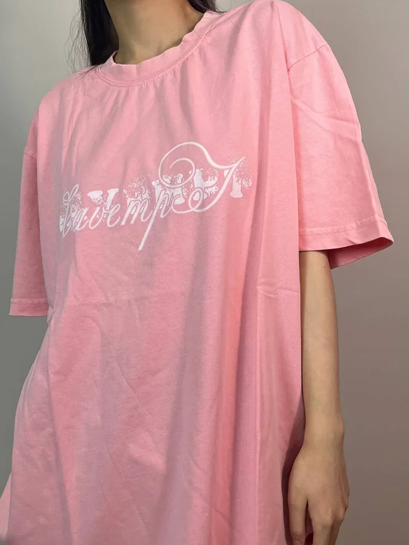 High Quality 2024 CAVEMPT Crewneck Short Sleeve Men Woman Casual Top Tee Classic Outdoor T-shirts Street King Limited