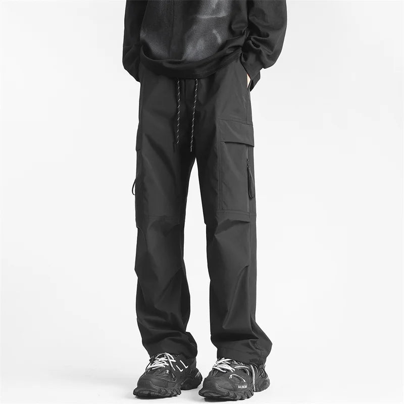 autumn mens cargo pants casual hip hop multi pocket trousers streetwear techwear sweatpants functional baggy pantalones hombre 1 urban active pants