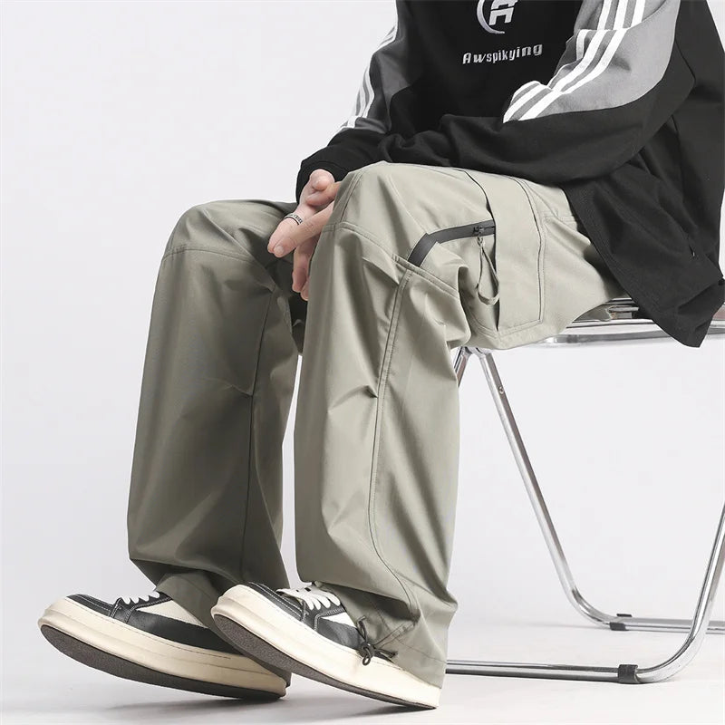 autumn mens cargo pants casual hip hop multi pocket trousers streetwear techwear sweatpants functional baggy pantalones hombre 1 streetwear sweatpants