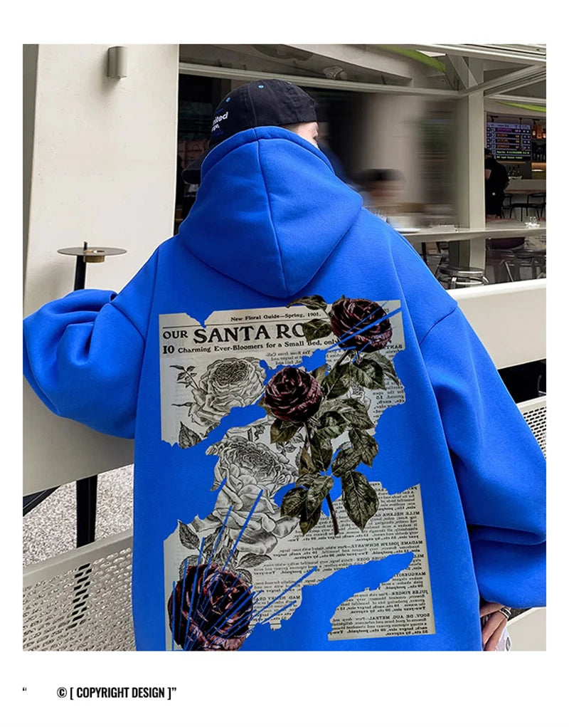 Skatercore Flame Bold Hoodie Cold-Weather Flex