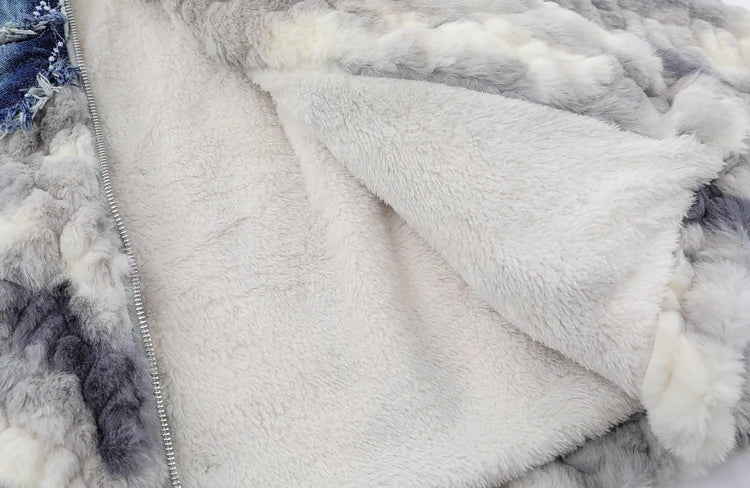 mens hip hop fleece jackets coats patchwork butterfly stand collar jacket parka zipper warm hairy jacket coat outerwear hipster unique default style 4276
