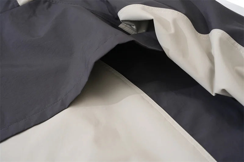 Undermycar 2023 Deconstructor Contrast Zipper Windbreaker Coat Street King Limited