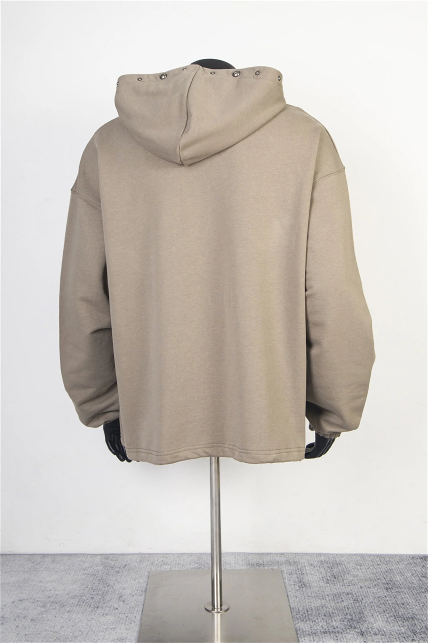 THUG CLUB Brand Fashion Skull Cross Print High-Street Cotton Casual Loose Worn Hoodies For Winter Street King Limited