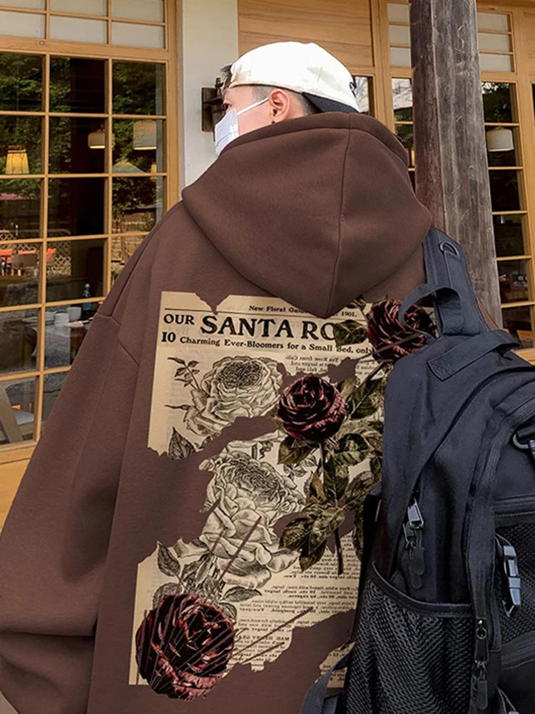 Skatercore Flame Bold Hoodie Cold-Weather Flex