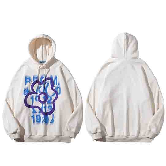 "Blurry Vision" Unisex Men Women Streetwear Graphic Hoodie Daulet Apparel