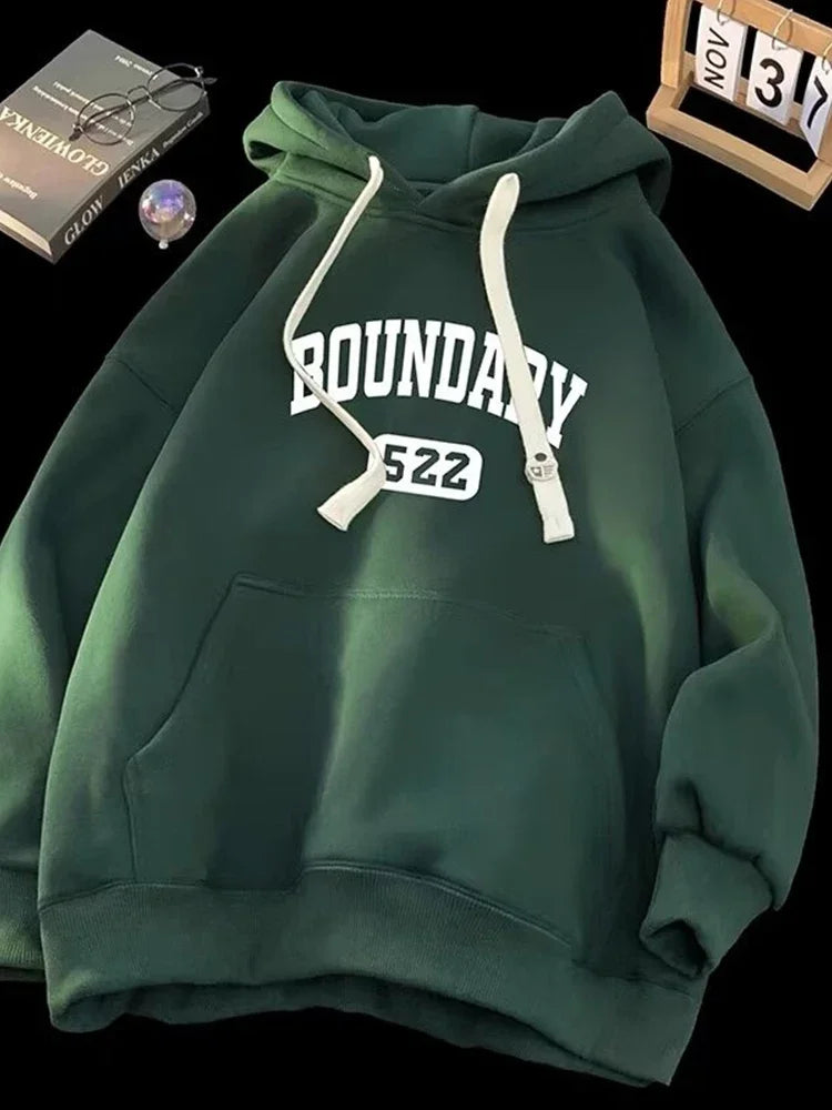 Animecore Statement Graphic Hoodie Layering Essential