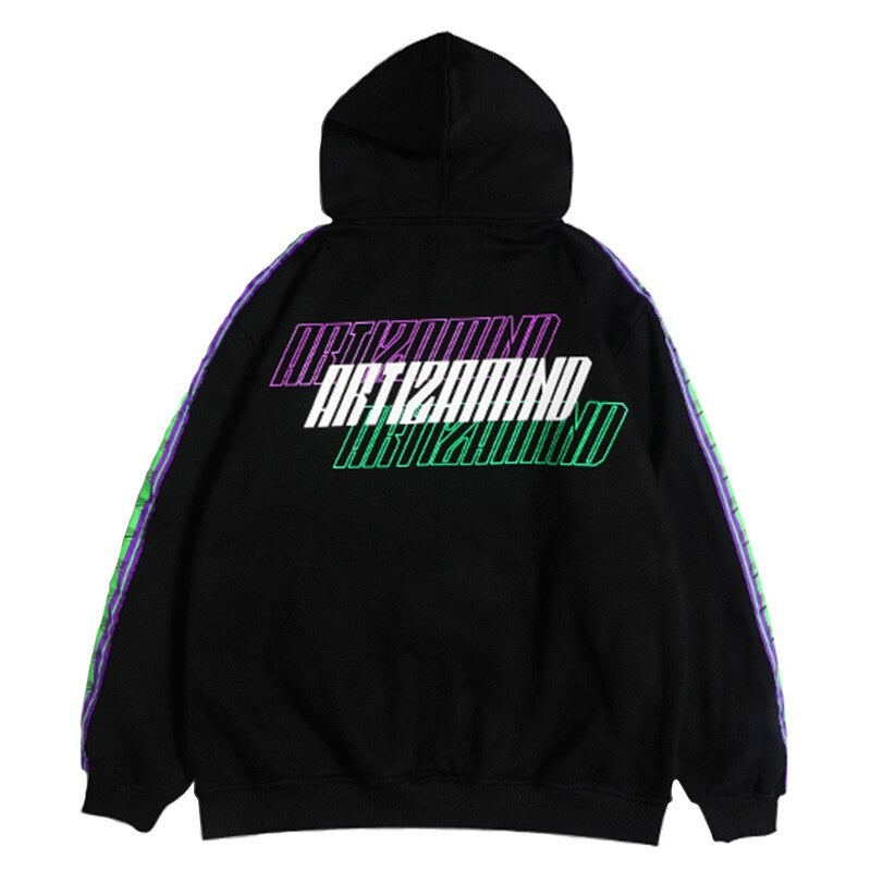 "Dark Reality" Unisex Men Women Streetwear Graphic Hoodie Daulet Apparel