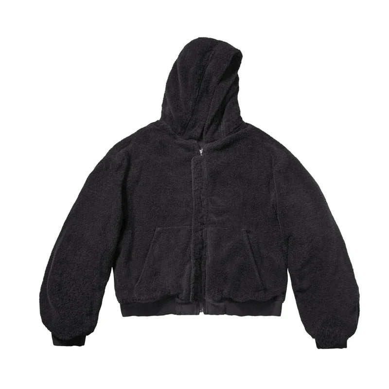 Greg 2024ss Trendy Brand High Quality Double Sided Wearable Thickened Raglan Coat Street King Limited