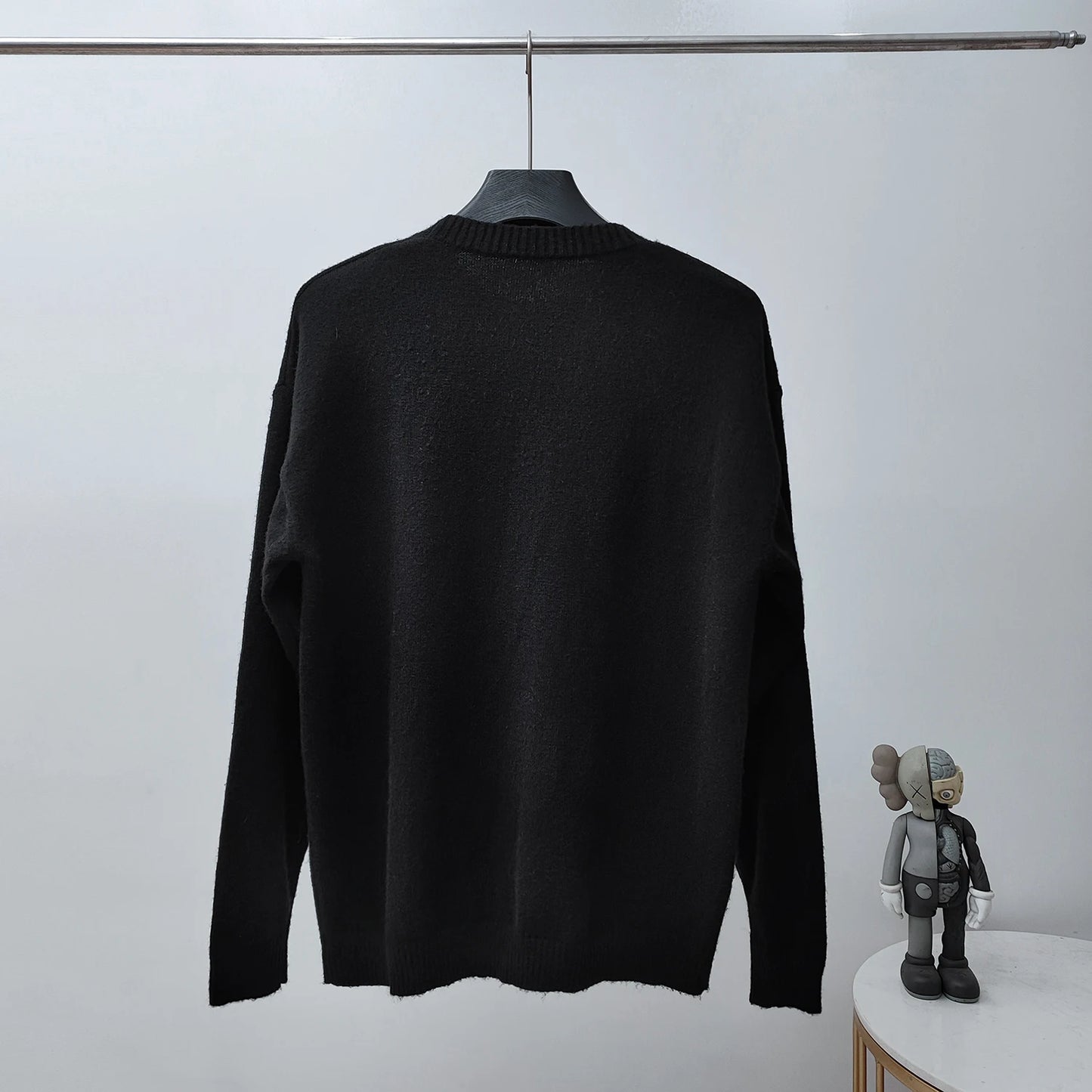 New 2023 Men Luxury Riches Black Gentleman Classic Cotton Knit Casual Sweaters Pullover Asian Size High Drake #593 Street King Limited