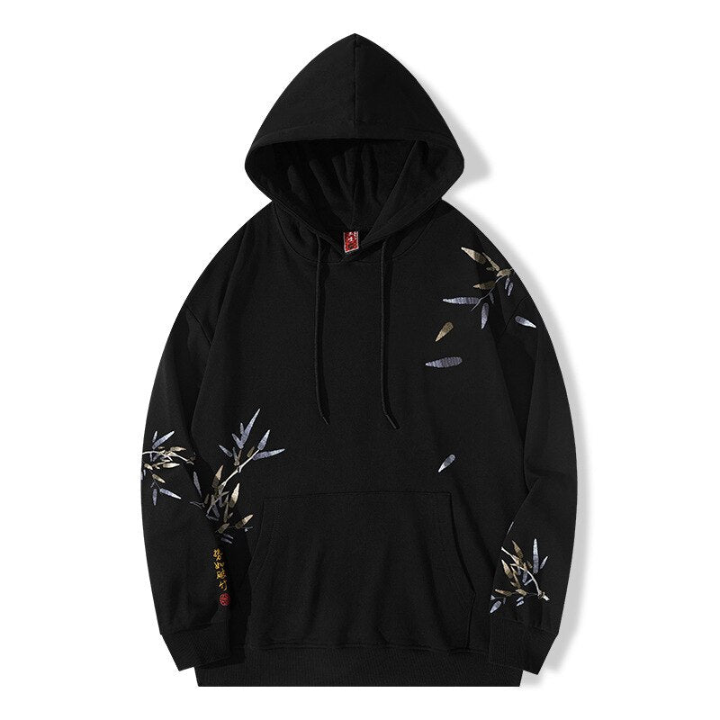 "Bamboo" Unisex Men Women Streetwear Graphic Hoodie Daulet Apparel