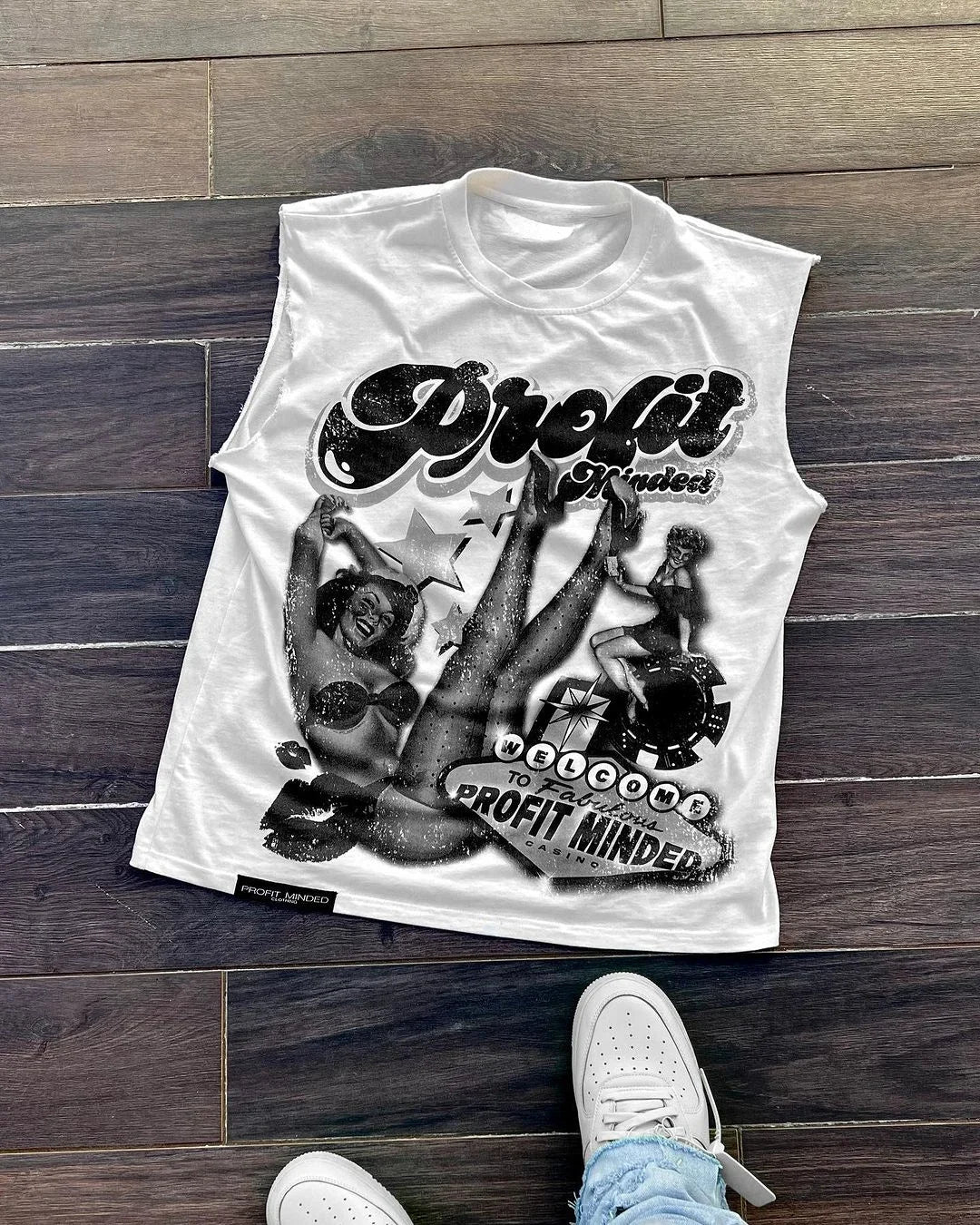 Hip Hop Fashion Casual Tee Short Sleeved Sleeveless Harajuku T Shirt Punk Loose T shirts Women Y2k Trend Tops Aesthetic Clothes Street King Limited