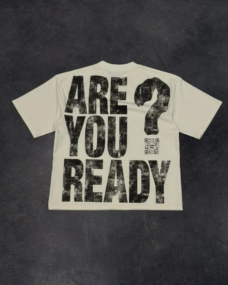American Street Fashion Retro Clothing Y2k Letter Printed Short-sleeved Tops Men Harajuku Casual Loose Oversized T-shirts Women Street King Limited
